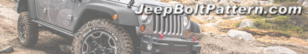 Jeep Bolt Pattern Banner